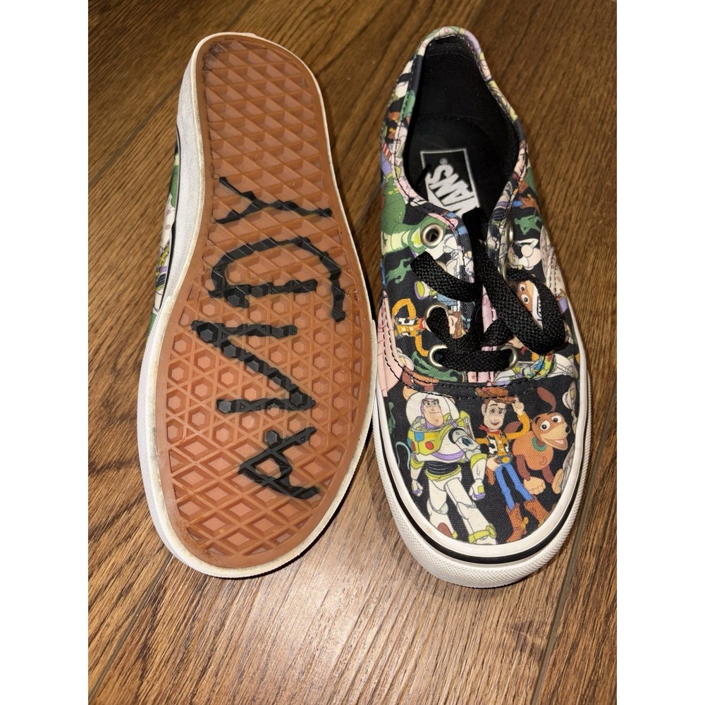 VANS x Toy Story Pixar Buzz Woody Andy Shoes Men's 5 Women's 6.5 Disney